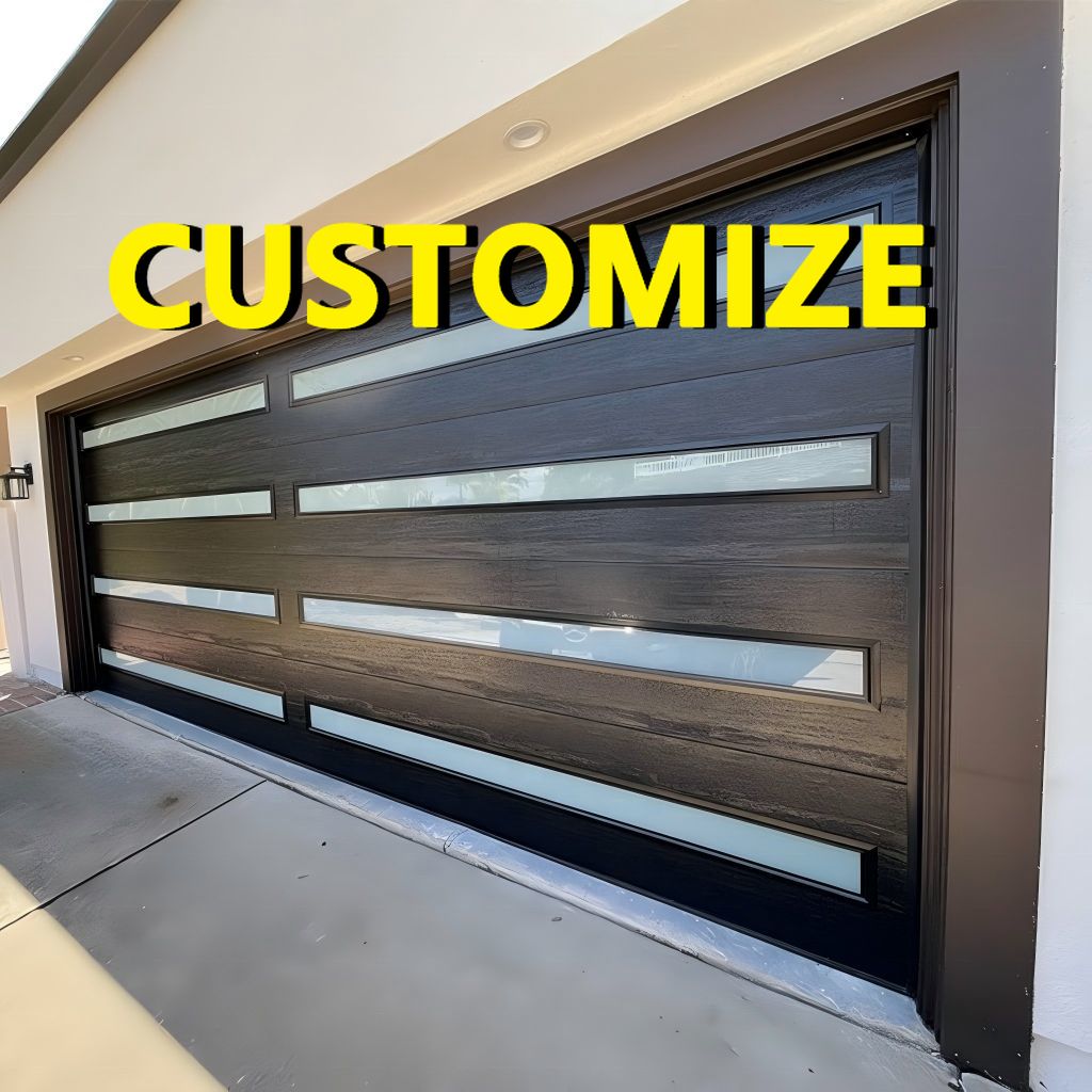 Outdoor Furniture Metal - Porte de garage intelligente en aluminium