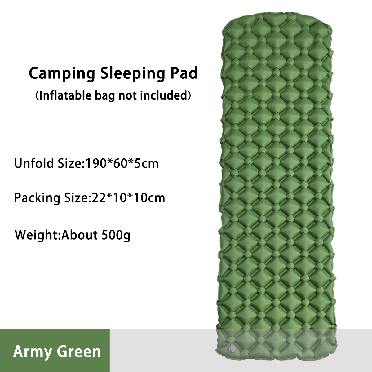 Outdoor Daybed Furniture - Matelas gonflable de camping pour tente,