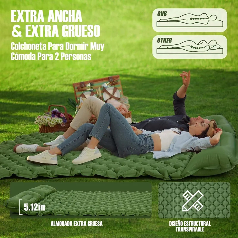 Matelas pneumatique double pou - Outdoor Daybed Furniture avis et prix