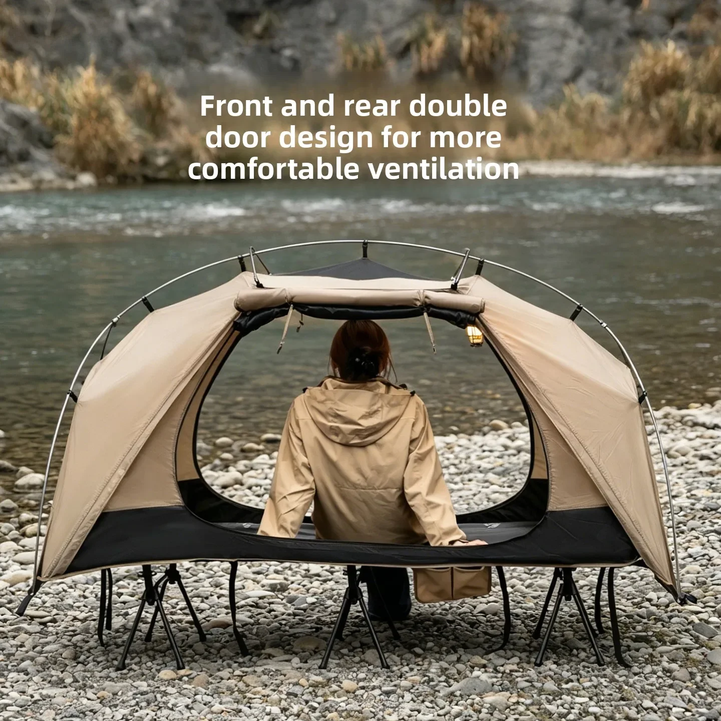MOUNTAINHIKER Tente-lit de cam - Outdoor Daybed Furniture avis et prix