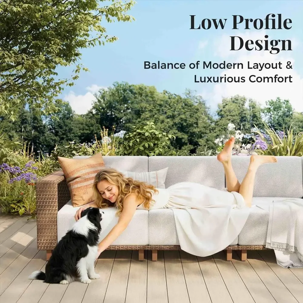 Ensemble de canapés d'extérieu - Outdoor Furniture Luxury avis et prix
