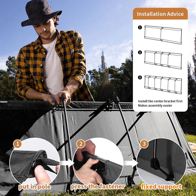 Lit pliant de camping Naturehi - Outdoor Daybed Furniture avis et prix